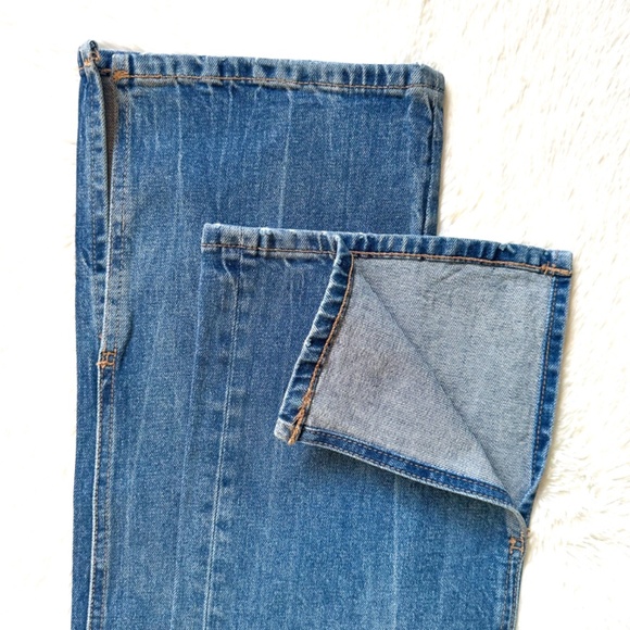 DL1961 Emilie Straight High Rise Vintage 31" Dark Oasis Stretch Jeans - Picture 6 of 14